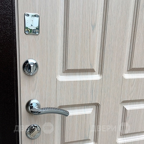 Входная металлическая Дверь Ратибор Комфорт Белёный дуб в Видное