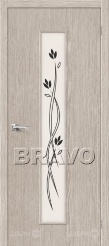 Межкомнатная дверь Тренд-14 (3D Cappuccino) в Видное