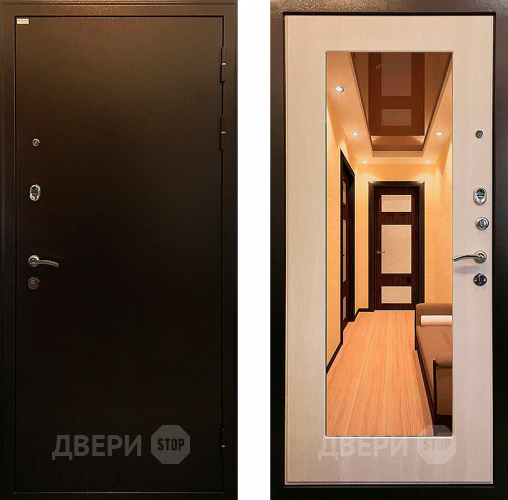 Входная металлическая Дверь Ратибор Милан 3К зеркало Экодуб в Видное