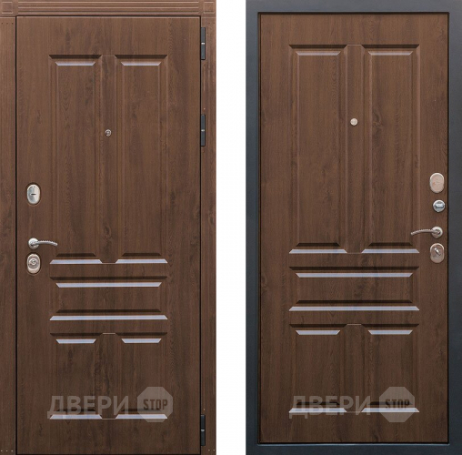 Входная металлическая Дверь Снедо Канцлер Винорит грецкий орех в Видное