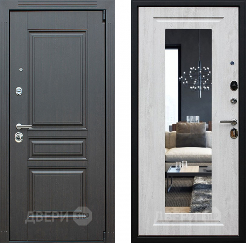 Входная металлическая Дверь АСД Гермес с зеркалом в Видное