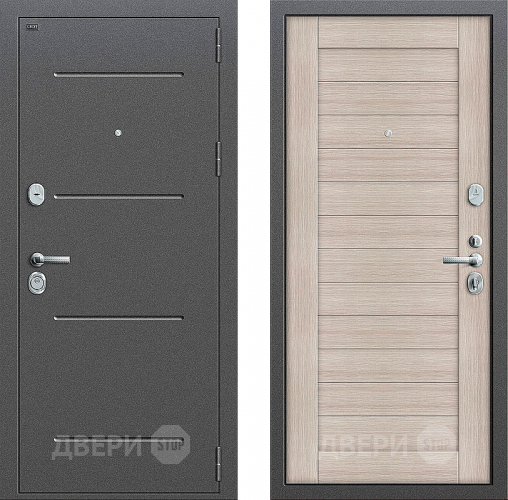 Входная металлическая Дверь Groff Т2-221 Cappuccino Veralinga в Видное