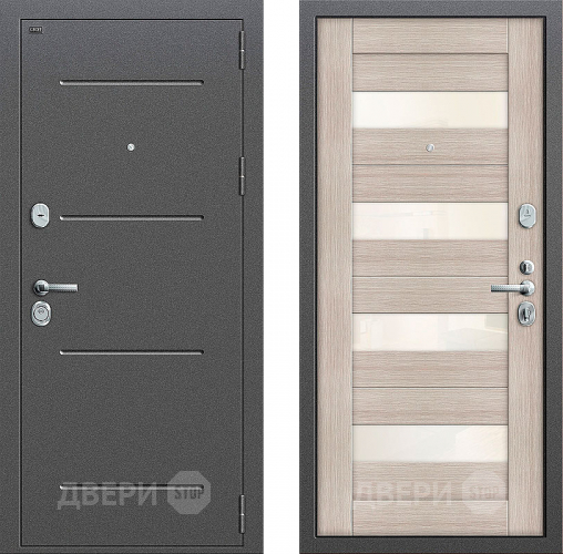 Входная металлическая Дверь Groff Т2-223 Cappuccino Veralinga в Видное