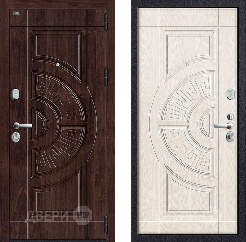 Дверь Groff P3-312 Темная вишня/ Беленый дуб в Видное