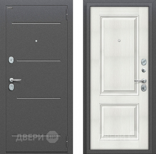 Входная металлическая Дверь Bravo Оптим Стиль Bianco Veralinga в Видное