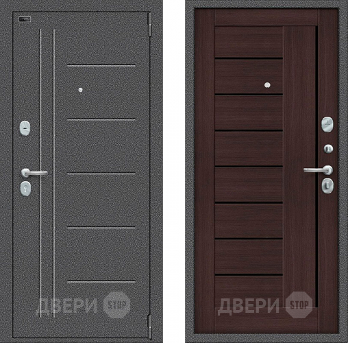 Входная металлическая Дверь Bravo Porta S-2 109/П29 Венге в Видное