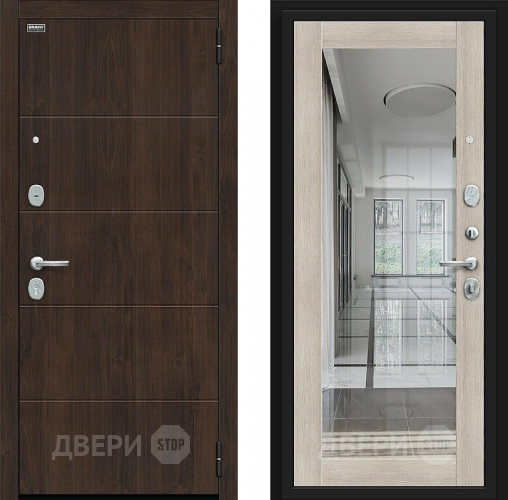 Входная металлическая Дверь Bravo Флэт Kale Almon/Cappuccino Veralinga в Видное