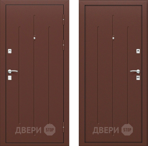 Входная металлическая Дверь Bravo Стройгост 7-2 Металл в Видное