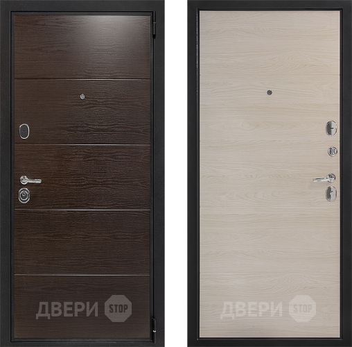 Входная металлическая Дверь Дверной Континент Белград Дуб Мадейра в Видное