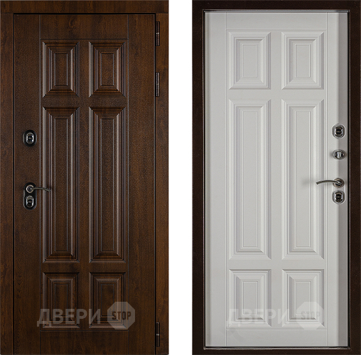 Дверь Заводская Урал ПП Лайт 3К Вайт (с терморазрывом) в Видное