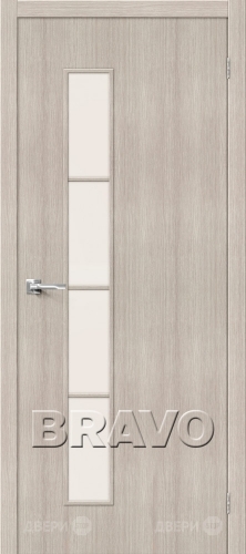 Межкомнатная дверь Тренд-4 (Cappuccino Veralinga) в Видное