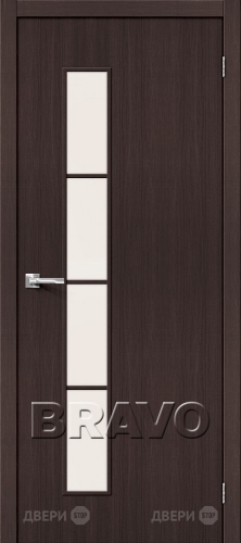 Межкомнатная дверь Тренд-4 (Wenge Veralinga) в Видное