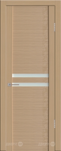 Межкомнатная дверь А-02 лён светлый в Видное