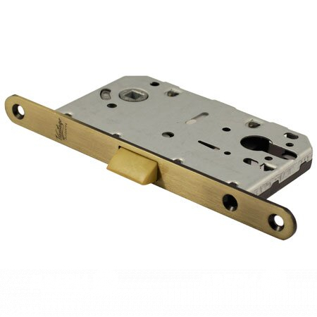 Замок с пластиковым язычком P85 Бронза в Видное