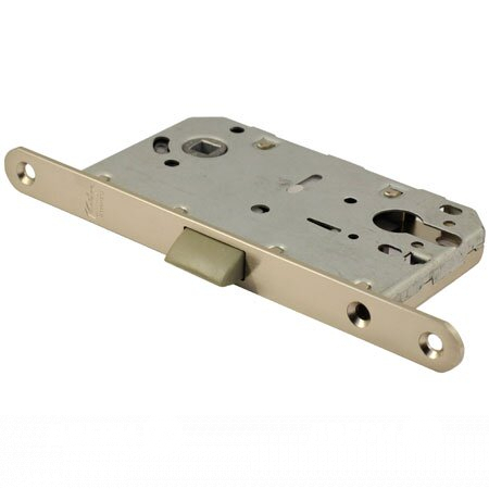 Замок с пластиковым язычком P85 Матовый никель в Видное