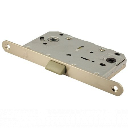 Замок с пластиковым язычком P96 Матовый никель в Видное