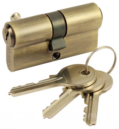 Цилиндровый механизм V60 Бронза в Видное