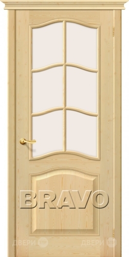 Межкомнатная дверь со стеклом М7 (Без отделки) в Видное