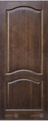 Межкомнатная дверь 7-ПГ темный лак в Видное