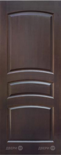 Межкомнатная дверь 16-ПГ темный лак в Видное