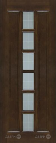 Межкомнатная дверь 11-ПО темный лак в Видное