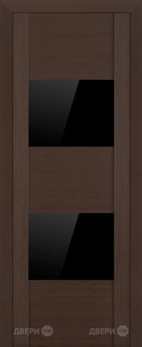 Межкомнатная дверь ProfilDoors 21X венге мелинга (черный глянцевый лак) в Видное