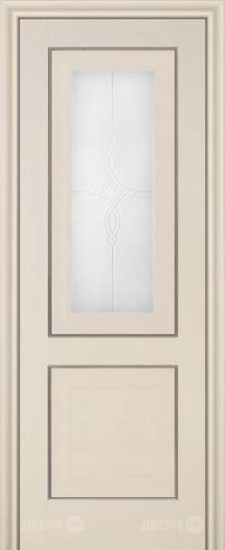 Межкомнатная дверь ProfilDoors 28X эш вайт (узор матовый) в Видное