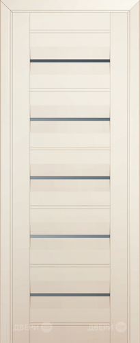 Межкомнатная дверь ProfilDoors 48U магнолия-сатинат (графит) в Видное