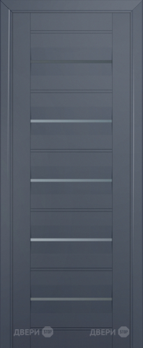 Межкомнатная дверь ProfilDoors 48U антрацит (графит) в Видное