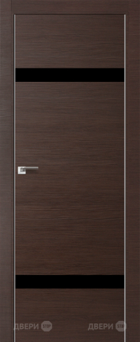 Межкомнатная дверь ProfilDoors 3Z венге кроскут (черный лак) в Видное