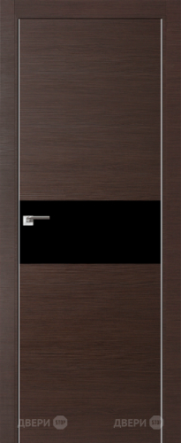 Межкомнатная дверь ProfilDoors 4Z венге кроскут (черный лак) в Видное