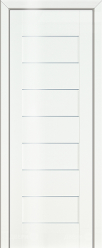 Межкомнатная дверь ProfilDoors 45L белый люкс (графит) в Видное