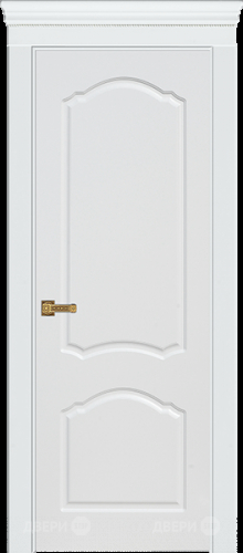 Межкомнатная дверь Танго ПГ белая эмаль в Видное