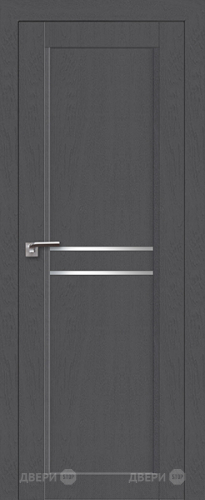 Межкомнатная дверь ProfilDoors 2-75 XN Грувд (графит) в Видное