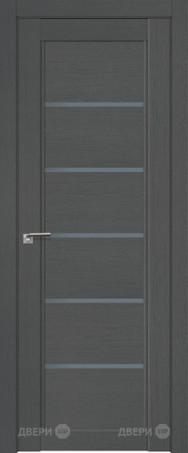 Межкомнатная дверь ProfilDoors 2-76 XN Грувд (графит) в Видное