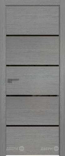 Межкомнатная дверь ProfilDoors 20 ZN Грувд (черный лак) в Видное