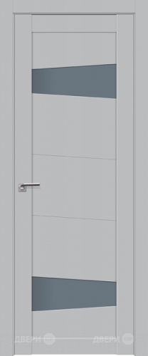 Межкомнатная дверь ProfilDoors 2-84U Манхэттен (графит) в Видное