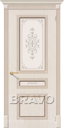 Межкомнатная дверь со стеклом Стиль (БелДуб) в Видное