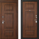Входная металлическая Дверь (Дверной Континент) Порта Темный орех в Видное