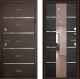 Входная металлическая Дверь (Дверной Континент) Савона с зеркалом Венге в Видное