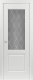 Межкомнатная дверь Венеция ПО RAL 9003 (ромб) в Видное