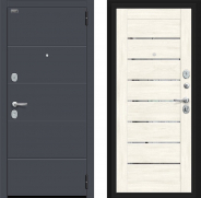 Дверь Bravo Прайд Kale Graphite Pro/Nordic Oak