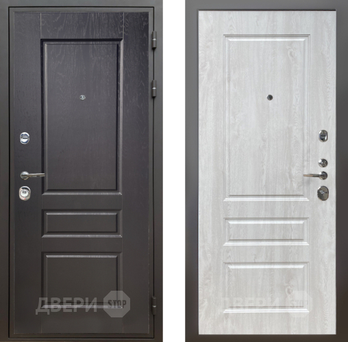 Входная металлическая Дверь Шелтер (SHELTER) Комфорт Дуб английский 2 Сосна белая в Видное