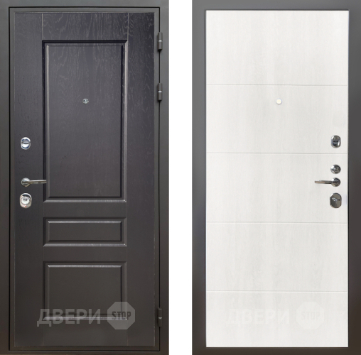 Входная металлическая Дверь Шелтер (SHELTER) Комфорт Дуб английский 7 Дуб филадельфия крем в Видное