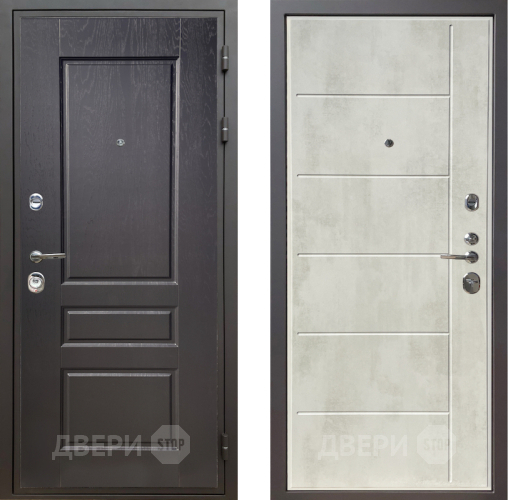 Дверь Шелтер (SHELTER) Комфорт Дуб английский 11 Бетон крем в Видное