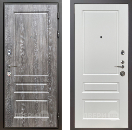 Дверь Шелтер (SHELTER) Комфорт Дуб шале серебро 1 Белый ясень в Видное