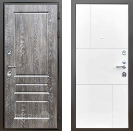 Дверь Шелтер (SHELTER) Комфорт Дуб шале серебро 8 Белый матовый в Видное