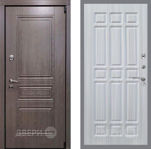 Входная металлическая Дверь Рекс (REX) Пренмиум-S FL-33 Сандал белый в Видное