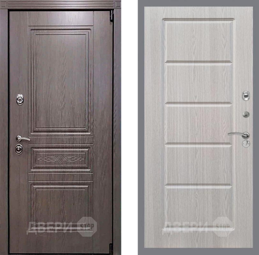 Входная металлическая Дверь Рекс (REX) Пренмиум-S FL-39 Беленый дуб в Видное