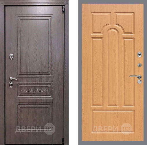 Входная металлическая Дверь Рекс (REX) Пренмиум-S FL-58 Дуб в Видное
